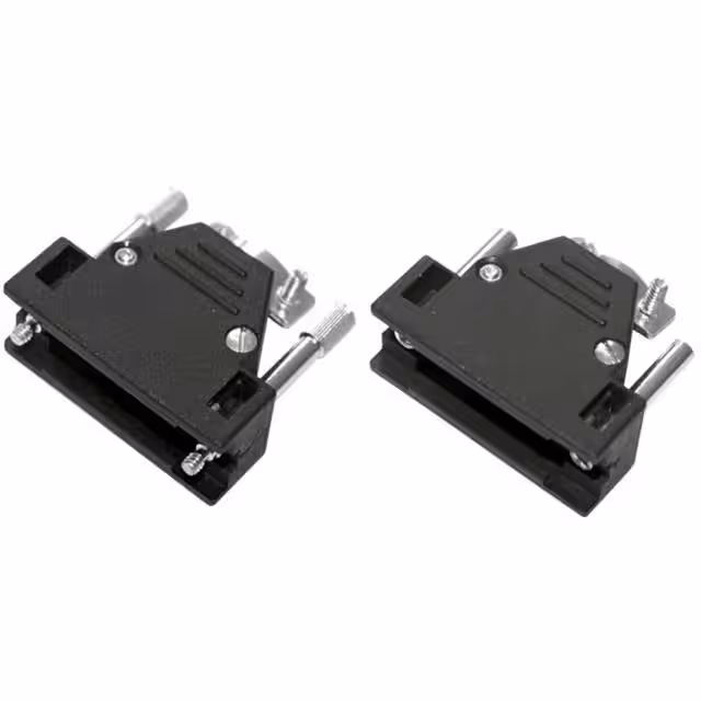 MHED-D15T-K MH Connectors  Carcasas traseras para conectores D-Sub en forma de D